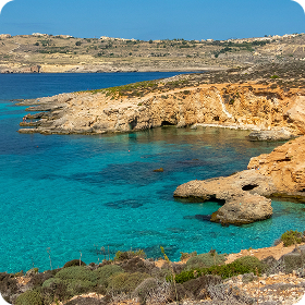 Comino and  Blue lagoon