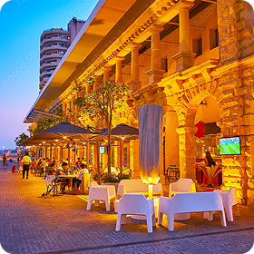 Tigne Point shopping centre